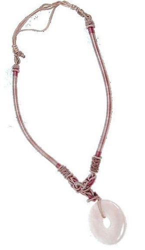 Emprunter COLLIER ROSE AVEC DONUTS QUARTZ ROSE livre