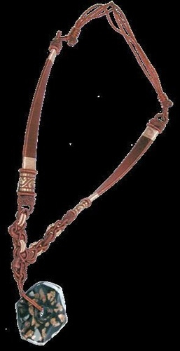 Emprunter COLLIER MARRON AVEC DONUTS VERRE NOIR livre