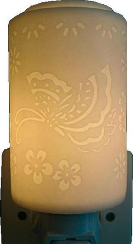 Emprunter VEILLEUSE ET DIFFUSEUR HUILES ESSENTIELLES - PAPILLON BLANC livre