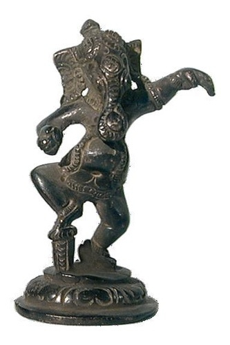 Emprunter Ganesh debout vieilli - Inde - 8,5 cm livre