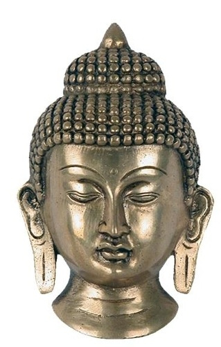 Emprunter Visage de Bouddha doré - Inde - 13,5 cm livre