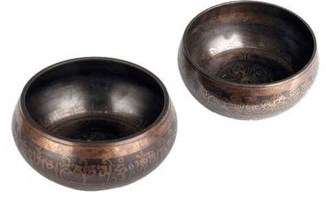 Emprunter Bol chantant - Mantra Om Mani Padme Hum - diam. 16 cm livre