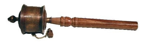 Emprunter Moulin à prières laiton gravé - GM livre