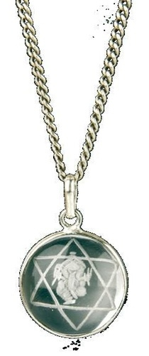 Emprunter Pendentif Ganesh hexagramme cristal livre