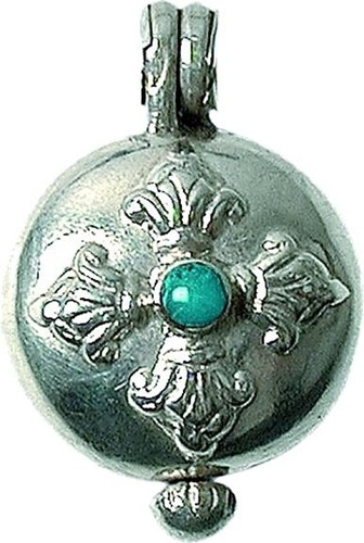 Emprunter Pendentif gao métal argenté - PM livre