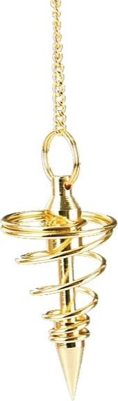 Emprunter Pendule spirale doré petit modèle livre