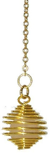 Emprunter Pendule spirale dorée boule quartz rose livre