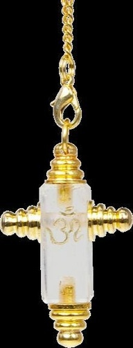 Emprunter Pendule OM 4 directions Cristal de roche livre