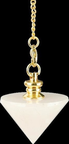 Emprunter Pendule cône pierre - agate blanche livre