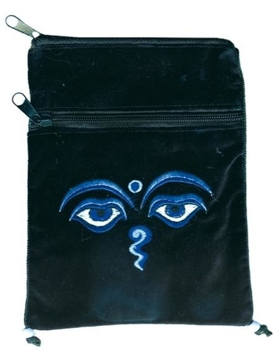 Emprunter Pochette passeport velours - yeux de Bouddha livre
