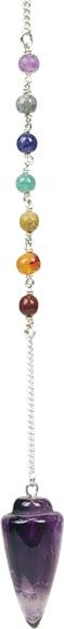 Emprunter PENDULE 7 CHAKRAS TOUPIE AMETHYSTE livre