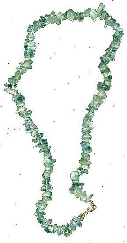 Emprunter COLLIER BAROQUE AIGUE MARINE 45 CM livre