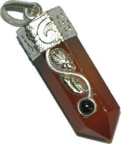 Emprunter Pendentif pointe ornée - Cornaline livre