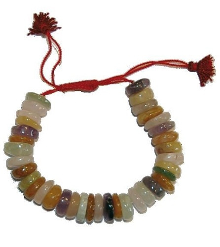 Emprunter Bracelet pierres plates - Multicolore livre