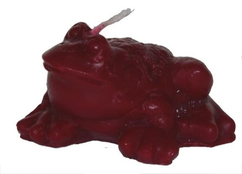 Emprunter BOUGIE FIGURATIVE - CRAPAUD - ROUGE livre