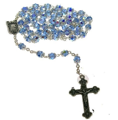 Emprunter CHAPELET CRISTAL BLEU ET METAL livre