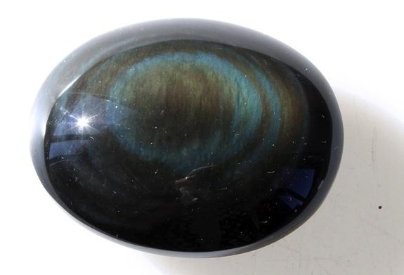 Emprunter GALET ROND OBSIDIENNE ARC-EN-CIEL - QUALITE AAA - PIECE DE 4 A 5 CM livre