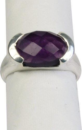 Emprunter BAGUE ARGENT AMETHYSTE FACETTEE - TAILLE 55 livre