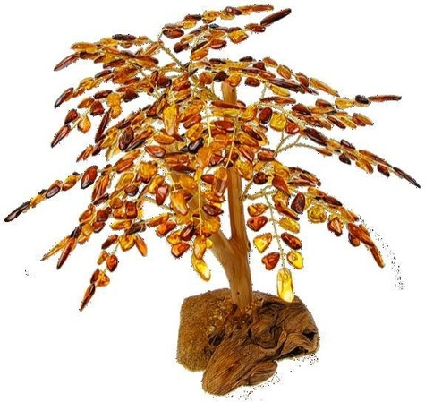 Emprunter ARBRE DU BONHEUR - AMBRE COGNAC MIXE 24 CM livre