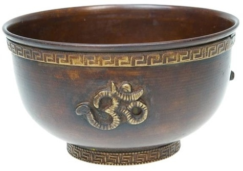 Emprunter Bol offrandes cuivre oxydé GM - Om livre