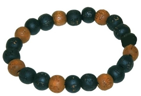 Emprunter LUCKY KARMA BOIS - BRACELET BOIS NOIR / MARRON livre