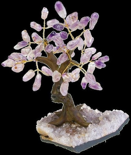 Emprunter ARBRE DU BONHEUR PIERRES ROULEES AMETHYSTE - GM livre