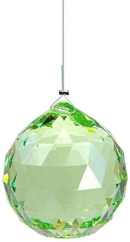 Emprunter BOULE FENG SHUI CRISTAL A FACETTES - COLORIS PERIDOT - 3 CM livre
