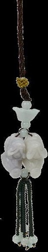 Emprunter Pendentif Double Chien en Jade de Chine livre
