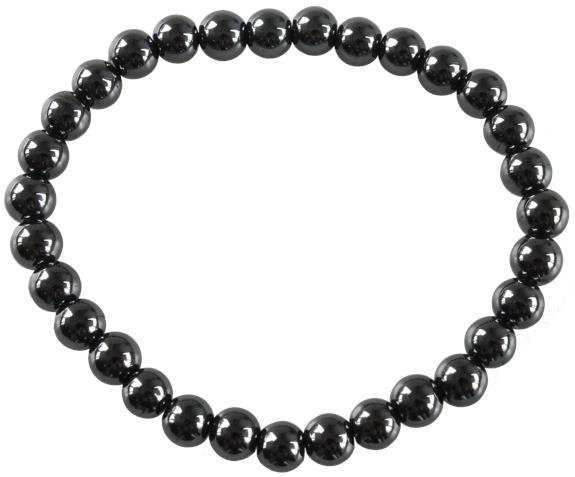 Emprunter BRACELET HEMATITE PERLES RONDES 6 MM livre