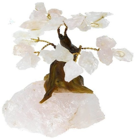 Emprunter ARBRE DU BONHEUR QUARTZ ROSE PM livre
