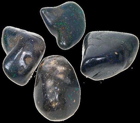 Emprunter OPALE NOIRE POLIE - LA PIECE DE 7 A 10 GR. livre