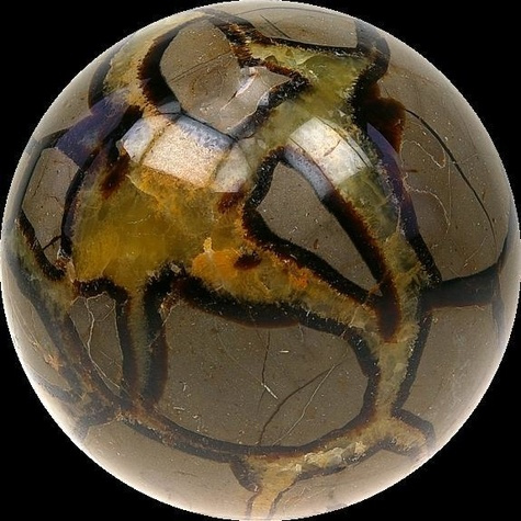 Emprunter SPHERE SEPTARIA MADAGASCAR - 10 CM livre