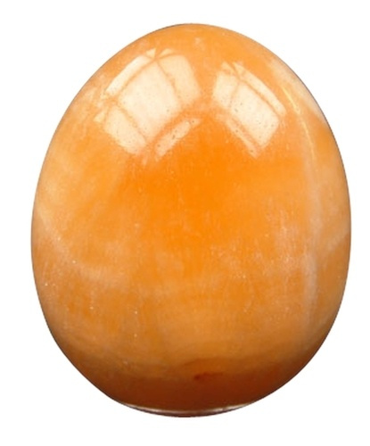 Emprunter oeuf calcite orange - piece de 30 x 45 mm livre