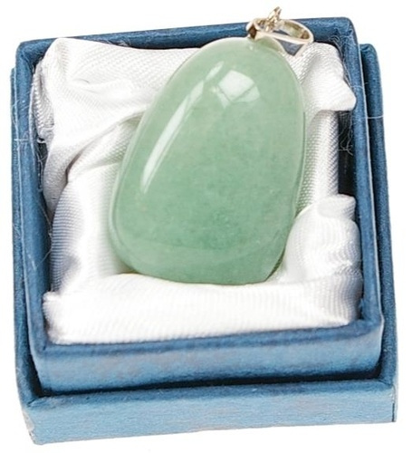 Emprunter PENDENTIF AVENTURINE VERTE - ENTRE 1 ET 2 CM - LA PIECE livre