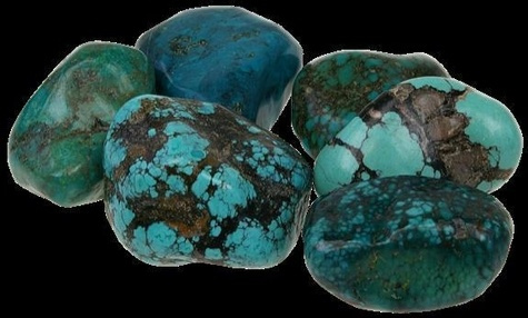 Emprunter PIERRES ROULEES - TURQUOISE TIBET - EXTRA - 500 GR. livre