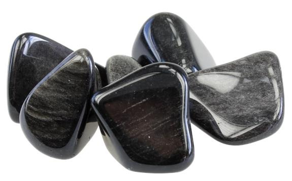 Emprunter PIERRES ROULEES - OBSIDIENNE ARGENTEE - SACHET 500 GRS livre