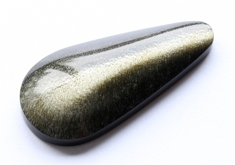 Emprunter Cabochon Obsidienne dorée livre