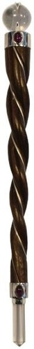 Emprunter BAGUETTE DE SANTE BOIS DE ROSE TORSADE ET AMETHYSTE livre