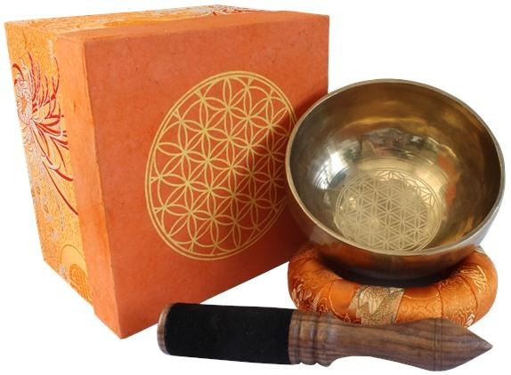 Emprunter COFFRET BOL CHANTANT GRAVE FLEUR DE VIE DIAM. 11 CM livre