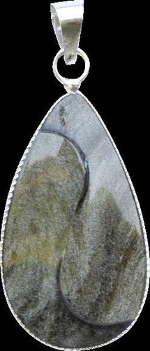 Emprunter PENDENTIF YIN YANG OBSIDIENNE DOREE - MODELE GOUTTE livre