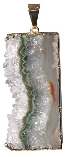 Emprunter PENDENTIF DORE - TRANCHE D'AMETHYSTE livre