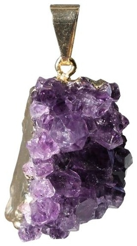 Emprunter PENDENTIF DORE - DRUSE D'AMETHYSTE livre