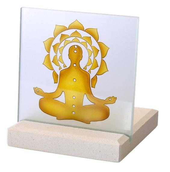 Emprunter BOUGEOIR PHOTOPHORE CHAKKRA BOUDDHA EN PIERRE ET VERRE livre