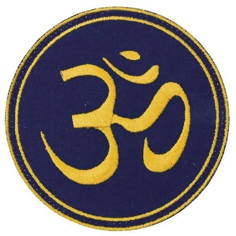 Emprunter Patch Broderie : Om - bleu / doré livre