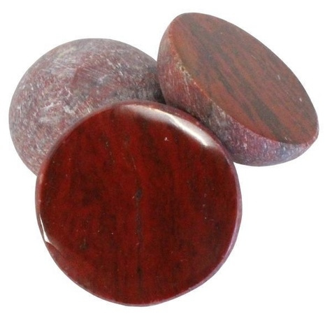 Emprunter GALET JASPE ROUGE 1 FACE POLIE livre