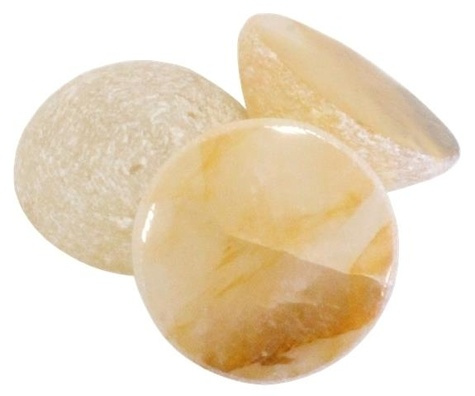 Emprunter GALET QUARTZ JAUNE 1 FACE POLIE livre