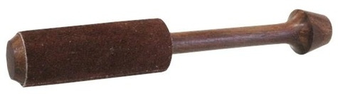 Emprunter BATON BOL CHANTANT - BOIS ET CUIR BRUN - 14,5 X 2,2 CM livre