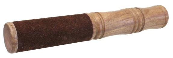 Emprunter BATON POUR BOL CHANTANT EN BOIS ET CUIR MARRON 18,5 X 2,5 CM livre