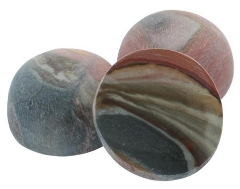 Emprunter GALET JASPE POLYCHROME 1 FACE POLIE livre