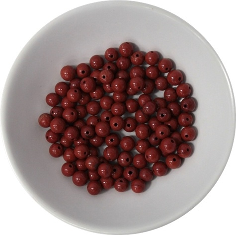 Emprunter perles jaspe rouge 4 mm - sachet de 100 perles livre